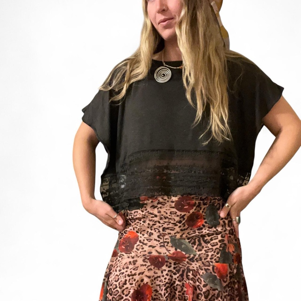 Abercrombie & Fitch Dark Gray Top